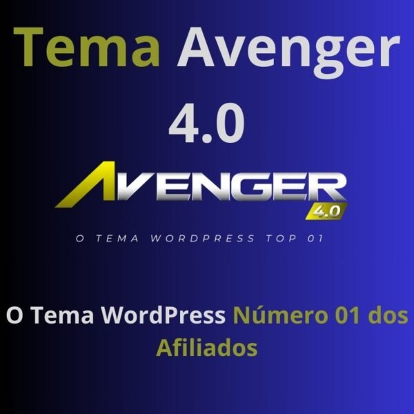 o Tema Avenger 4.0 - Fábio Vasconcelos