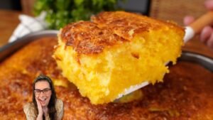 Bolo de milho de latinha cremoso